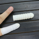 50Pcs Disposable latex rubber finger cots sets fingertips protector gloves-ME