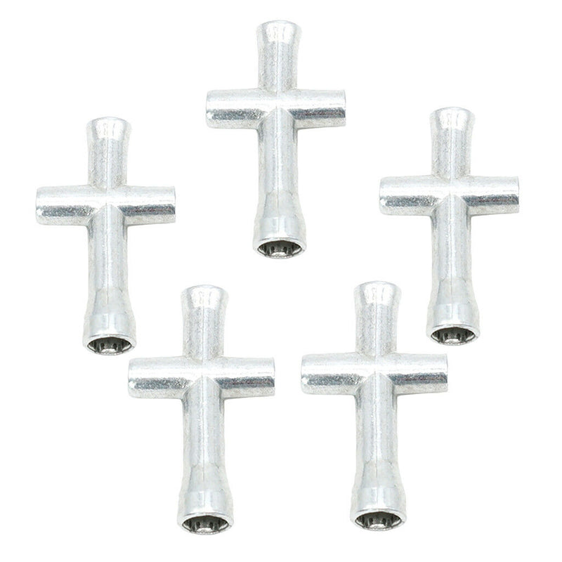 4 Way Cross Wrench Socket Nut Screws Spanner RC Car (5-Pack) - 4/5/5.5/7mm