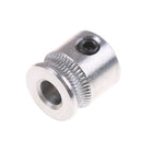 1Pcs MK7 Stainless Steel Extruder Drive Gear Hobbed Gear For Reprap 3DPrinter LJ