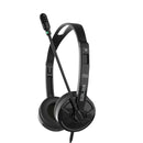 Computer Headset, USB/3.5mm Wired Headphone with Microphone for Call Center