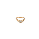 4pcs Crystal Rhinestone Women Geometric Finger Ring Jewelry Wedding Gifts
