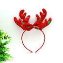 Xmas Reindeer Antler Feather Headband Party Supply Costumes Headwear Girl Props