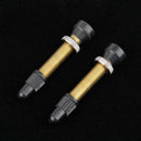 1 Pair Mountain Road Bike Bicycle Copper Metal Tubeless Presta Valve Stems SN9F