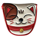 Waterproof PU Leather Golf Mallet Head Cover Club Center Putter Headcover Gift