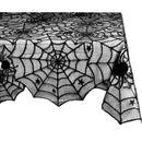 For Halloween Table Runner Spider Web Lace Halloween Table Flag Table Cover WYT
