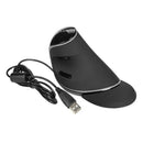 Delux M618 PLUS Vertical Mouse Blue Light Ergonomic Gamer Wired Mouse Gamin