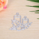 Xmas Candle Metal DIY Cut Die Stencil Scrapbook Album Paper Card Embossing CrBX