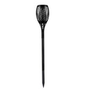 True Flame Solar Torch Light Warm White LED Flickering Stake Outdoor Garde WIP