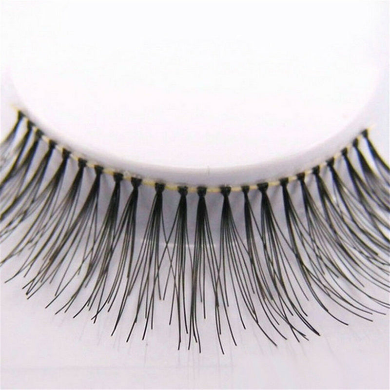 5 Pairs Women's Natural Sparse Cross Eye Lashes Extension Makeup False Eyelashes