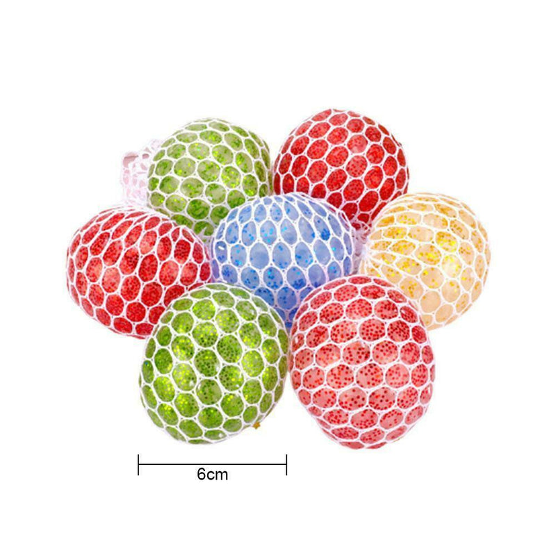 Ball Fluorescent Squash Xmas Sticky Target Ball Decompression Novelty-Hot