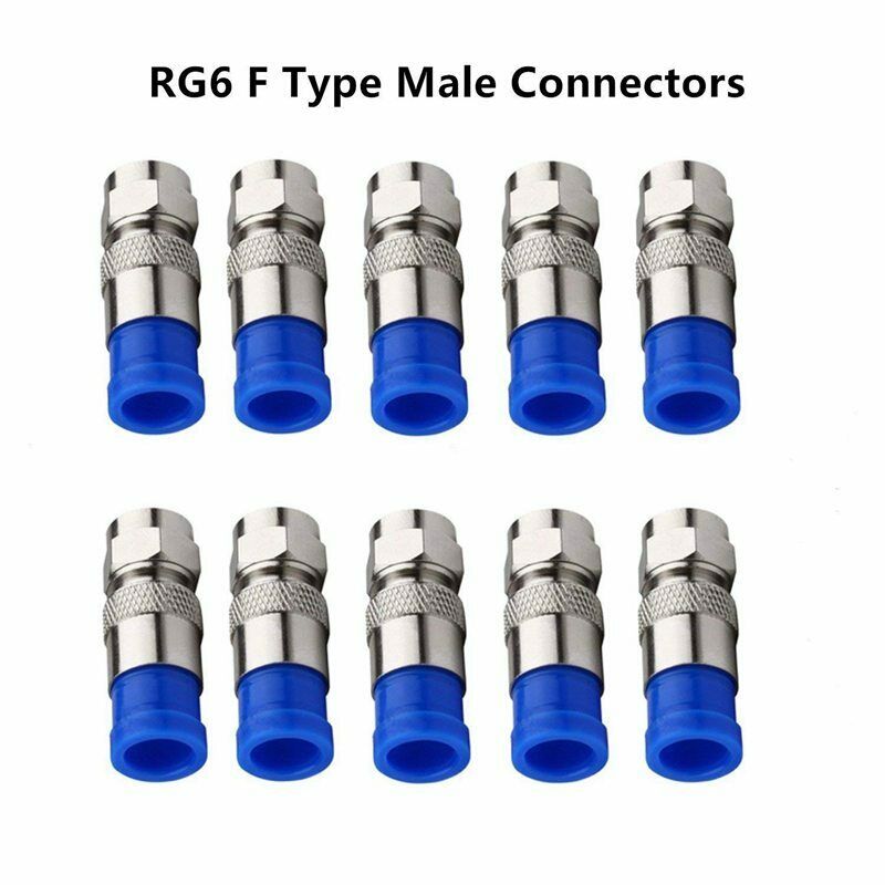 Compression Tool Coax Cable Crimper Kit Adjustable Rg6 Rg59 Rg11 75-5 75-7  E6Z4