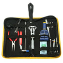 17pcs Watch Case Opener Adjustable Screw Back Remover Waterproof Repair SCS GTS