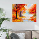Maple Trees 5D DIY Full Round Drill Diamond Painting Landscape Mosaic Decor