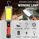 USB Rechargeable COB LED 18650 Flashlight Work Light Magnetic Camping Lamp Torch