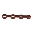 1 Piece Hand Finger Exerciser Strengthener Span Trainer Stretcher Brown