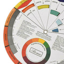 1x14cm Portable Color Wheel Mixing Guide For Tattoo Painting Supply Hobby M K0W1