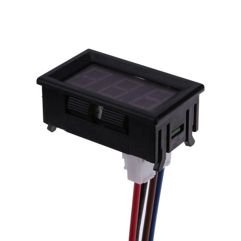 Mini 0.56in LED Digital Display DC 0-10A Ammeter Amp Panel Meter (Blue)