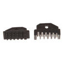 4 Pieces HSS Support Ratchet Terminal Crimper Tool Interchangeable Die Set for