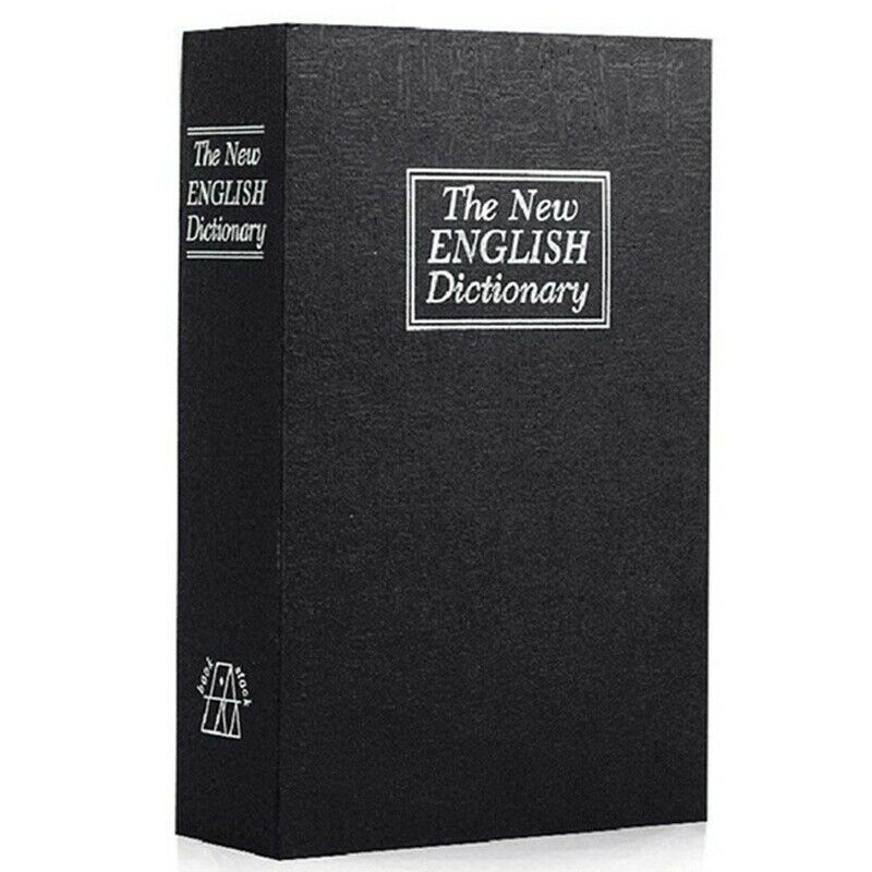 Dictionary Book Safe Diversion Secret Hidden Security Stash Booksafe Lock&K S3M5