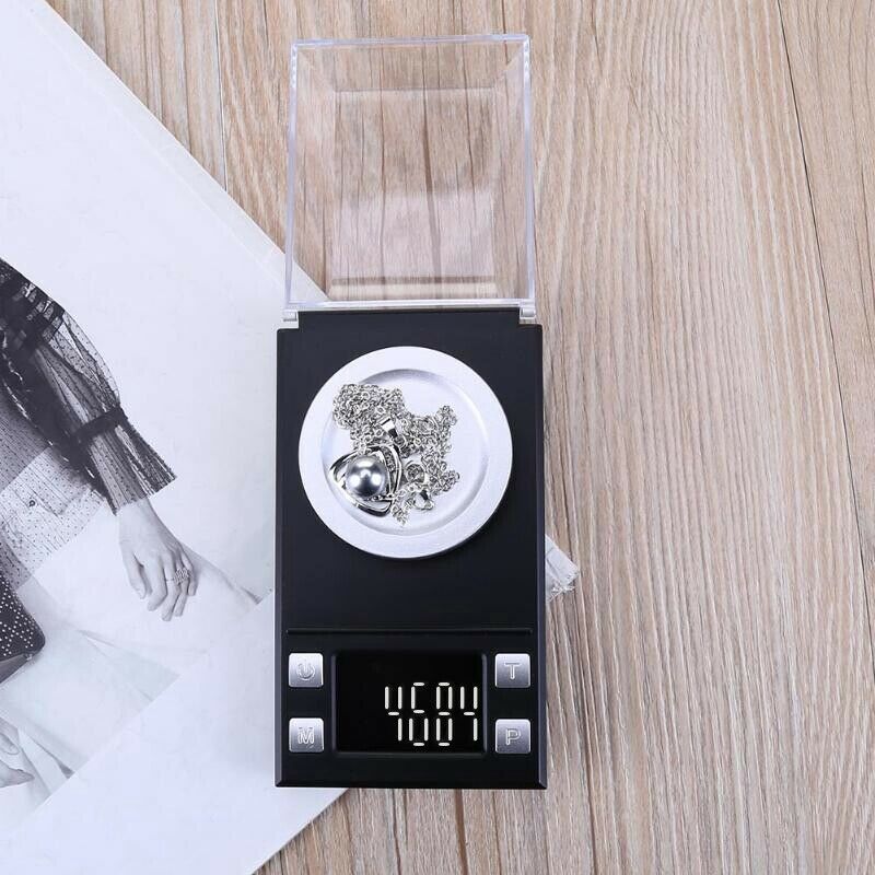 100g/0.001g Digital Milligram Scale High Precision Jewelry Balance Gram Wei L3U1