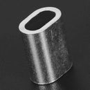 10 PCS 3mm Aluminium Alloy Wire Rope Ferrules