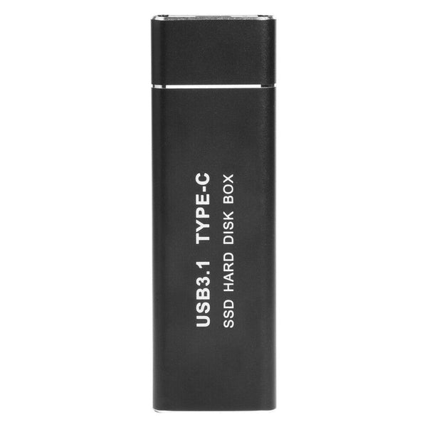 USB Type C M.2 SSD External Enclosure Mobile Case (USB-C To USB-A Cable)