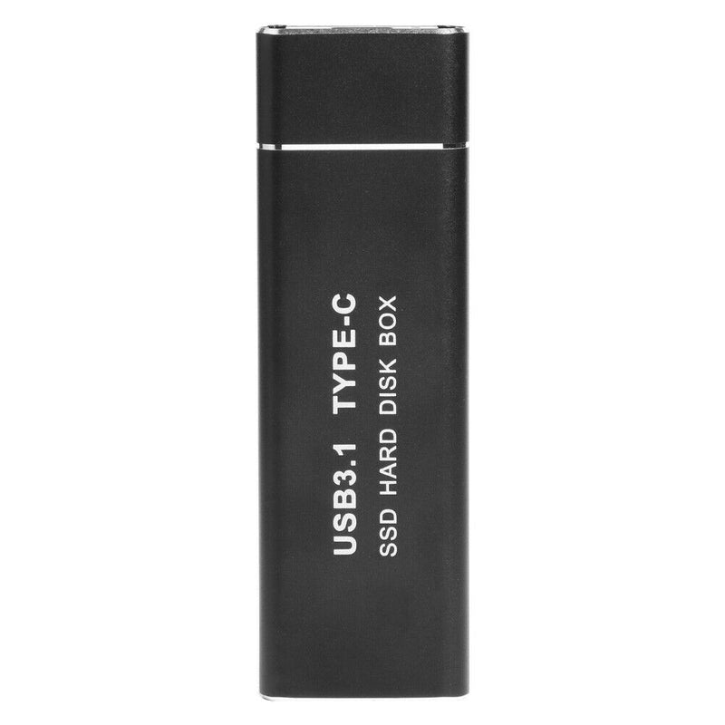 USB Type C M.2 SSD External Enclosure Mobile Case (USB-C To USB-A Cable)