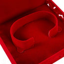 Hollow Engagement Wedding Jewelry Box Holder Display Gift Bracelet box Red