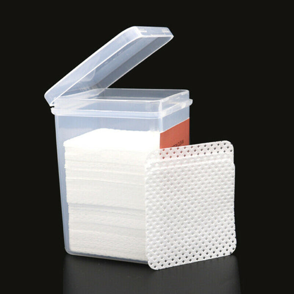 180pcs Nail Art Manicure Polish Remover Cleaner Wipe Lint Free Non-woven Pads