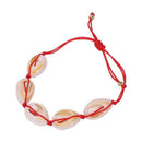 Shell Bracelet Bohemia Bracelets Natural Red Shell Summer Jewelry Women Han