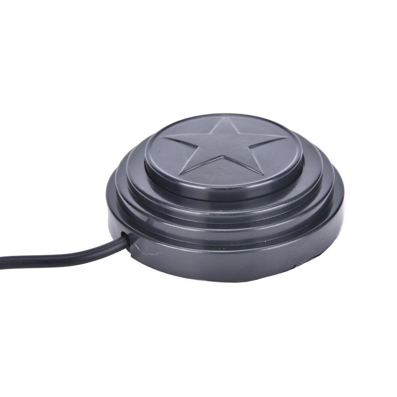 Round 360 Star Tattoo Machine Footswitch Foot Pedal Controller Power Supply& Bj