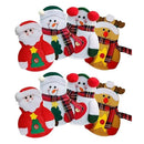 8pcs Cutlery Holder Snowman / Santa Clause / Elk Christmas Cutlery Holder P
