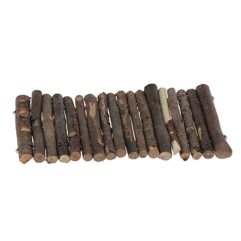 Wooden Reptile Cave, Bendable Platform Hiding Habitat Aquarium Terrarium