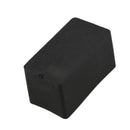Rubber Square Furniture Desk Foot Cover Cap 20mmx40mm 10Pcs J7Z1