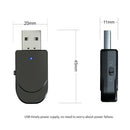 Bluetooth Transmitter And Receiver Adapter 3.5mm AUX Audio Car Adapter New