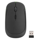 2.4G Wireless Mouse Optical 4 Button 1600DPI Mice w/USB Receiver (Black) A