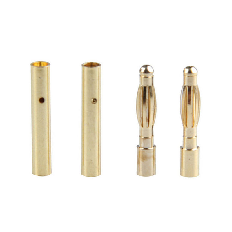 10Pairs/Set 2mm Bullet Banana Plug Wire Connector Tool for RC Battery ~ï¼ˆ