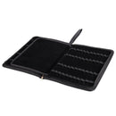 1PC Black Color Fountain Pen PU Leather Case Storage Holder For 48 Pens