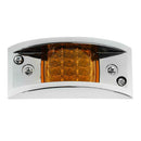 Amber LED Side Marker Fender Light for Truck Trailer Sealed Light Lens