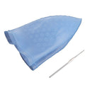 Reusable Salon Highlighting Dye Hair Coloring Frosting Cap with Metal Hook