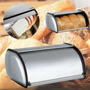 Stainless Steel Durable Simple Bread Case Breadbox Storage Box For Hotel St