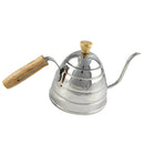 900ml Gooseneck Tea Kettle Long Narrow Spout Coffee Maker With Wooden Handle