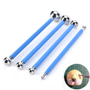 4 Pcs Stainless Molding Ball Sticks Dessert Fondant Cake Decoration Supplies ME