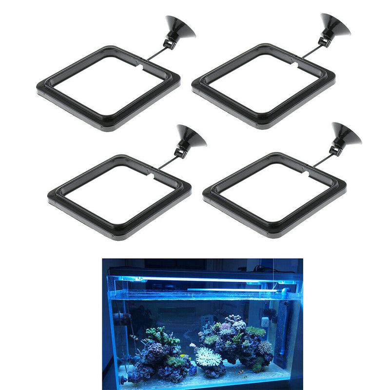 4 Pieces Practical Aquarium Fish Tank Ring Feeder Environmental Aquarium Feeder