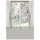3x5FT Photography Backdrop Blossom Flower Window Curtain Studio Photo Backg