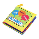 6pcs Soft Cloth Book Baby Kids Children Early Educational Cartoon Book Toys