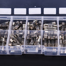 100 Pcs Quick  Glass Assorted Fuse Amp 0.2A 0.5A 1A 2A 3A 5A 8A 10A 15A 20A  Z