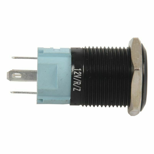 Red On Off LED 12V Latching Push Button Power Switch Waterproof 16mm Z9L6