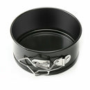 3PCS 12/18/24cm Round Cake Tin Non-stick Spring Form Loose Base Baking Pan Tray