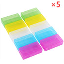 5X 18650 CR123A 16340 Hard Plastic Transparent Battery Case Stor Holder Box D3C6